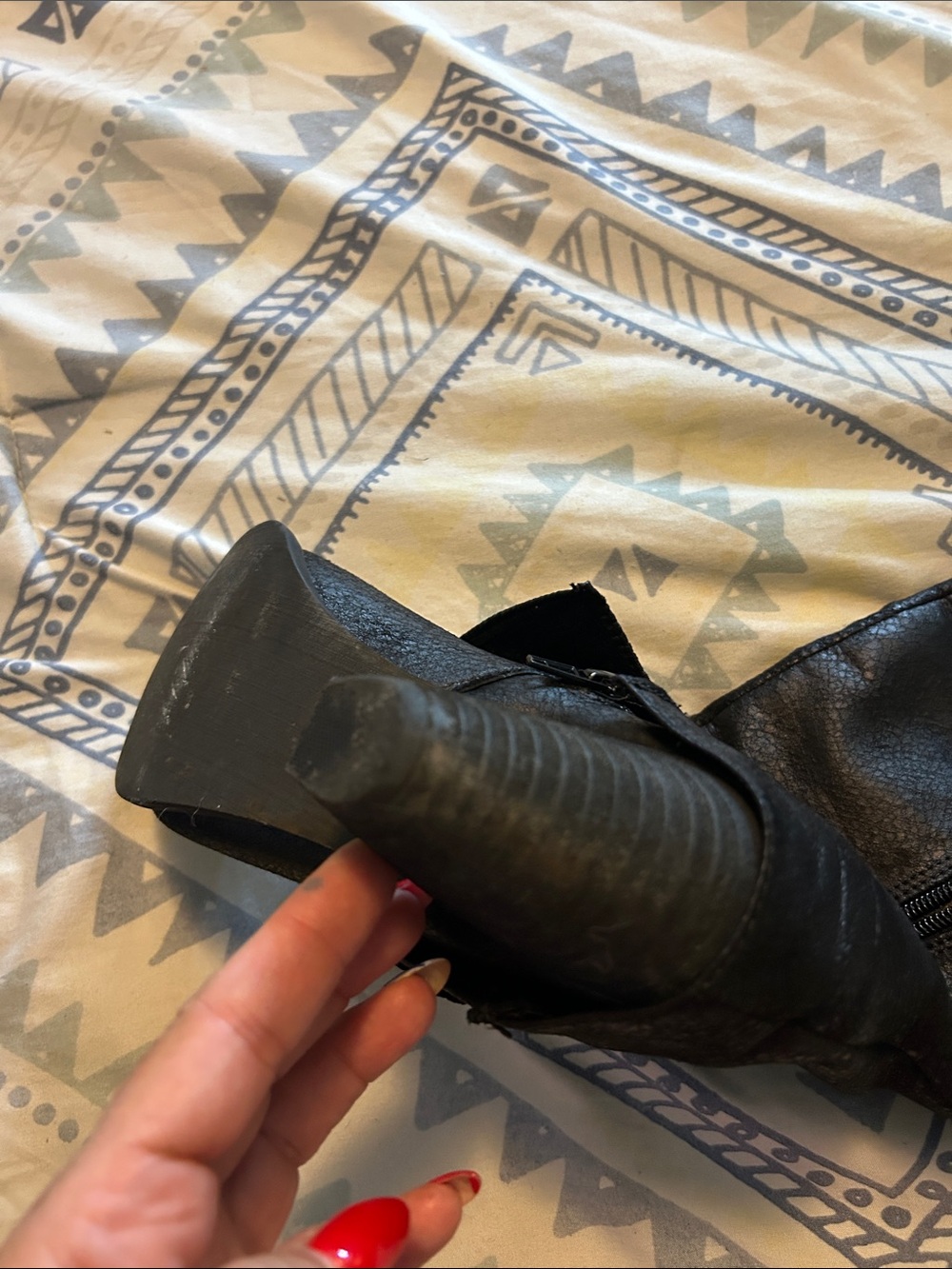 Not Rated Women’s Sassy Classy Tall Boot Size 7 - Picture 8 of 9